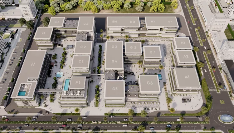 ماستر بلان مشروع بريدجز شركة وان